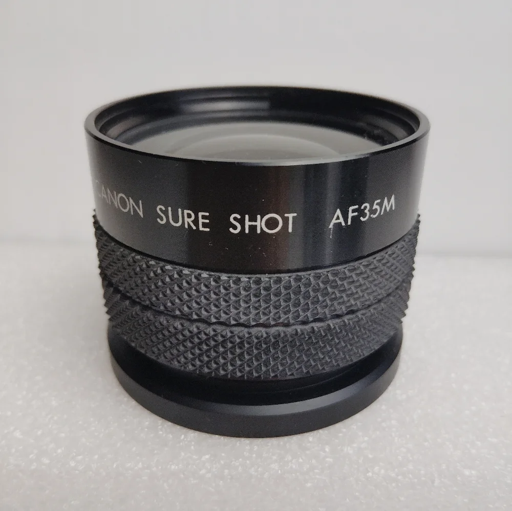 Canon DeJur Auxiliary Lens Set – Wide-Angle & Telephoto for Canon AF35M